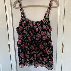 Plus Size Floral Top